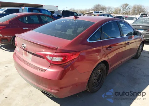 2016 Hyundai Sonata Se из США, поврежденный, VIN 5NPE24AF2GH383723